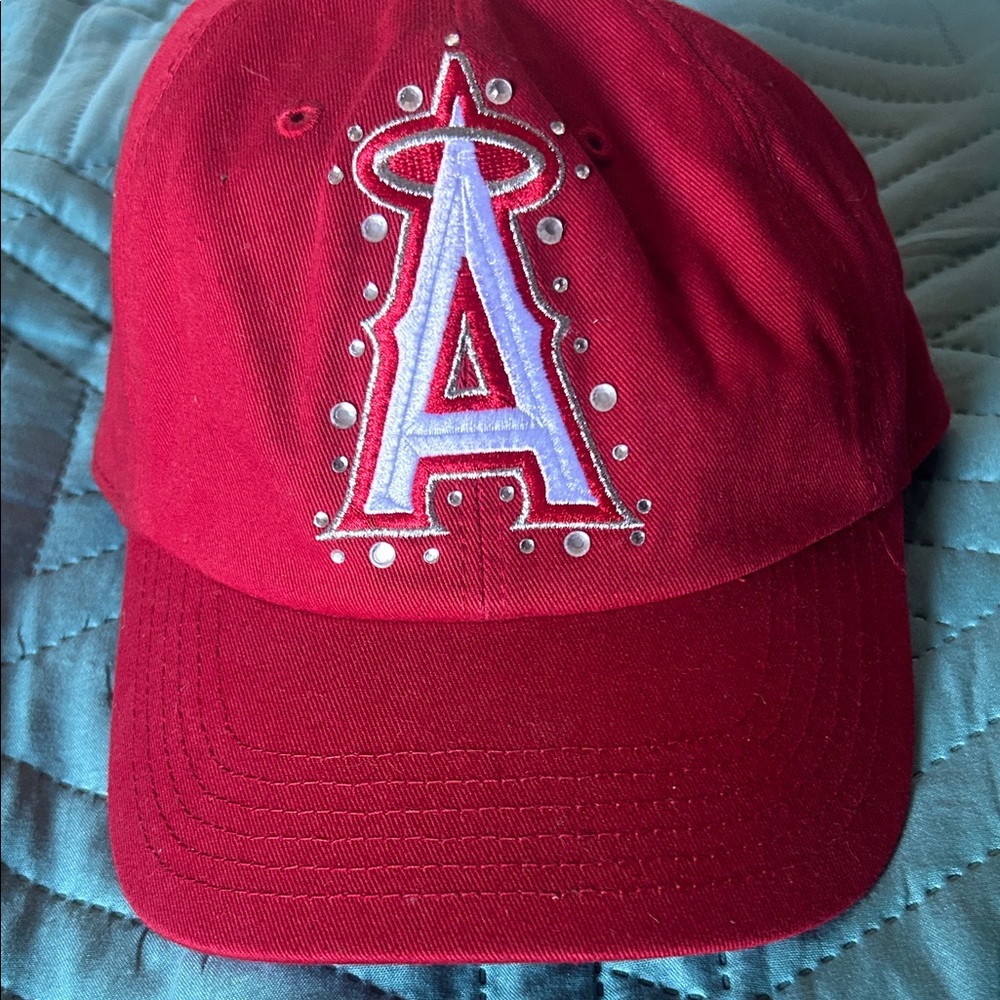 PINK Victoria's Secret Maroon Cap